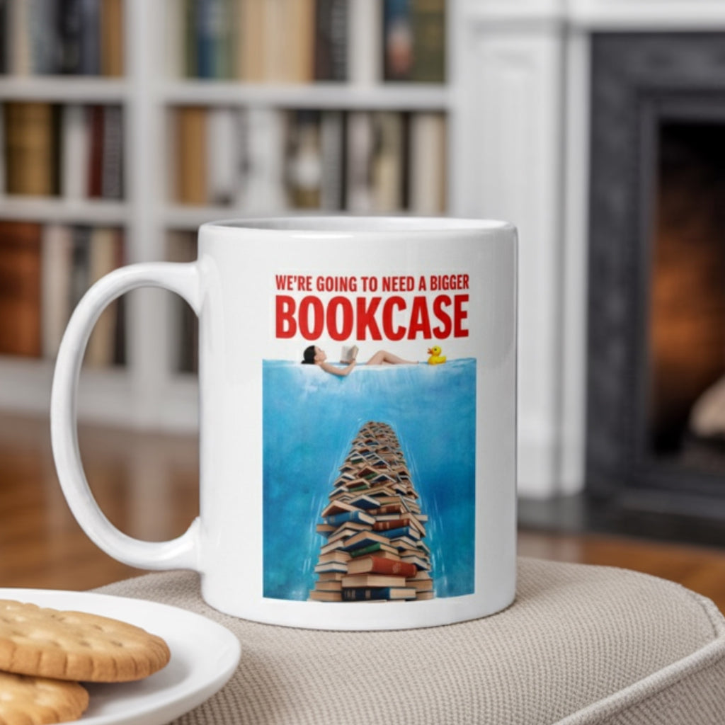 Book Lover Mug - We're Going to need a bigger bookcase